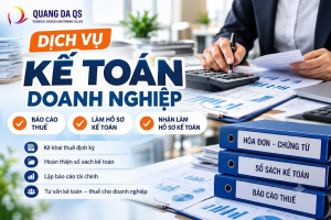 Dịch Vụ Kế Toán Doanh Nghiệp – Báo Cáo Thuế Trọn Gói